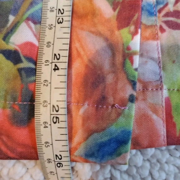 Isabel Hayley Lightweight Jacket Tropical Floral Size PL - Picture 7 of 7